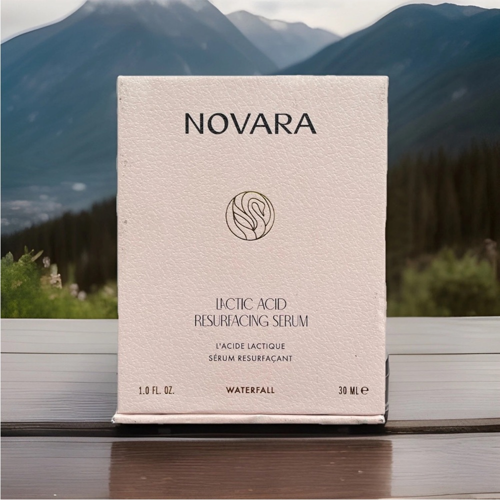 Novara Lactic Acid Resurfacing Serum Exfoliating Brightening Sealed $110 MSRP
